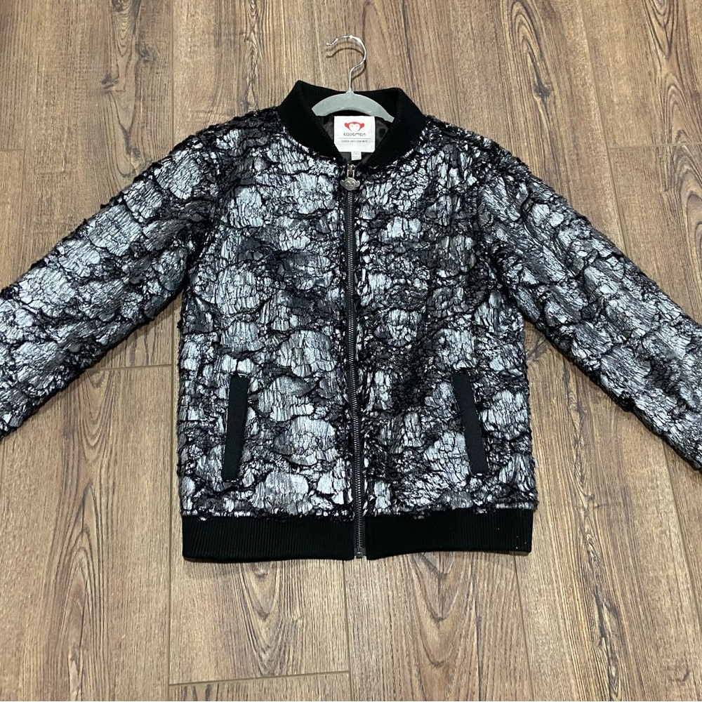 Appaman Black and Silver Kids Jacket